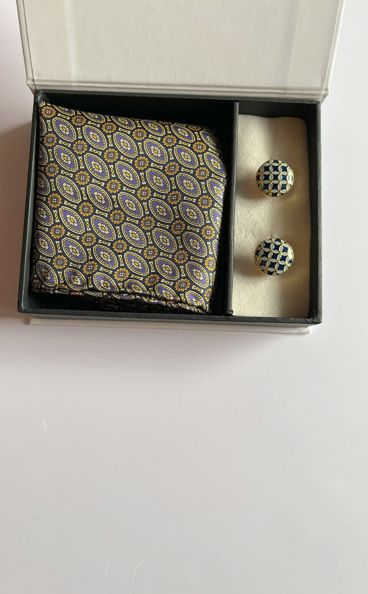 Royal Blue Motif Set