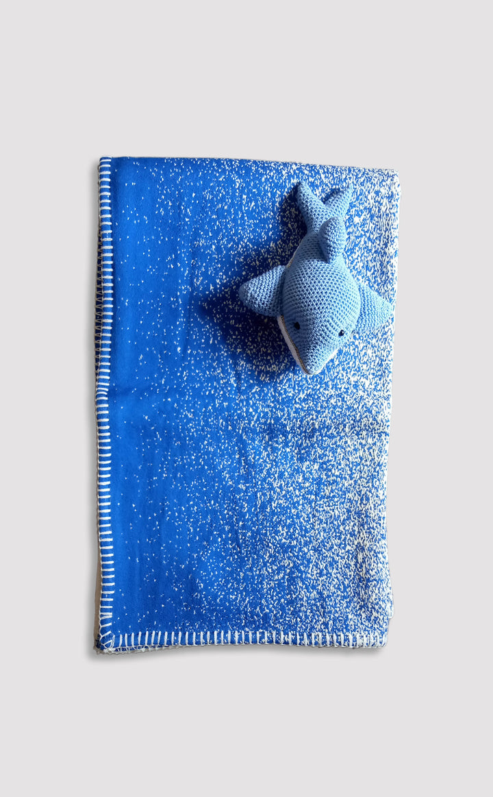 Royal Blue Baby Blanket
