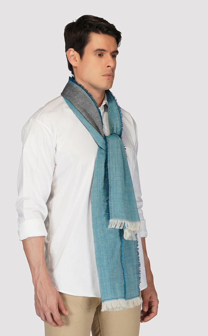 Two Tone Teal Muffler