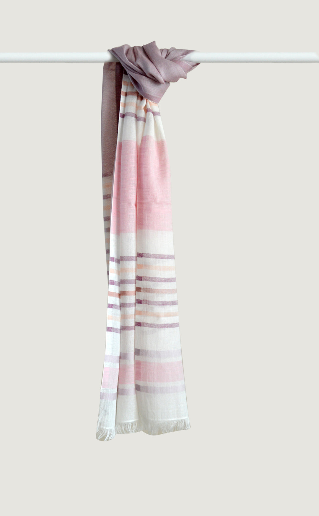 Mulberry Cotton Linen Stole