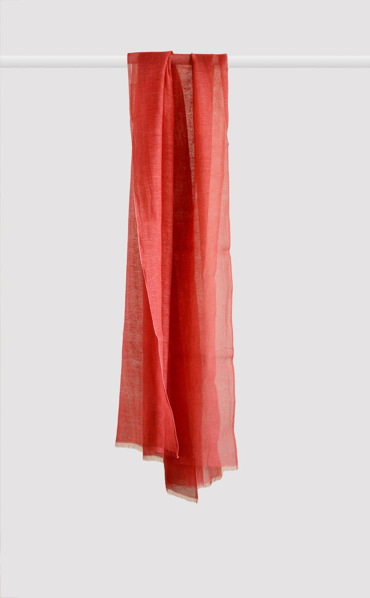 Rust Organza Dupatta