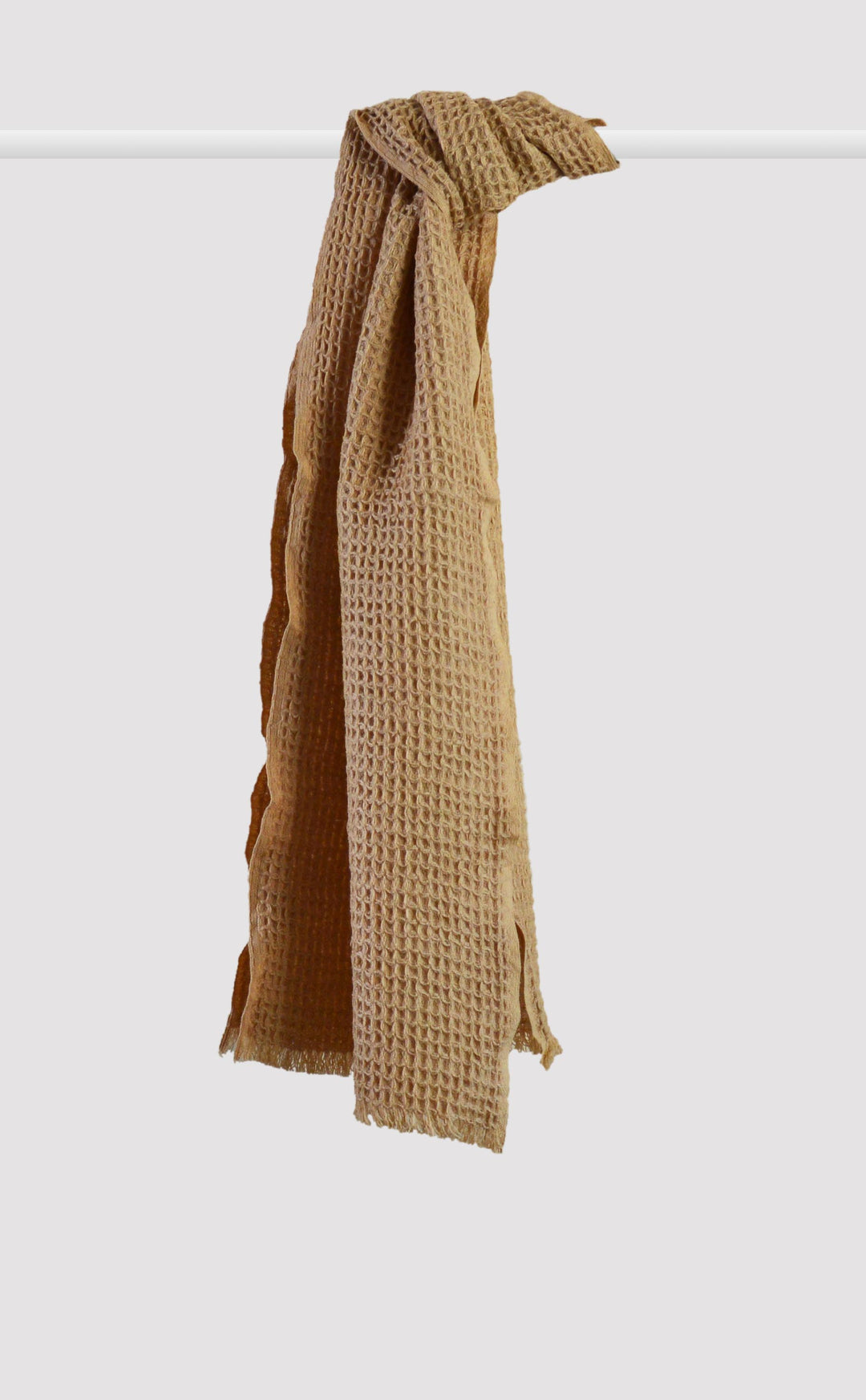 Beige Waffle Muffler