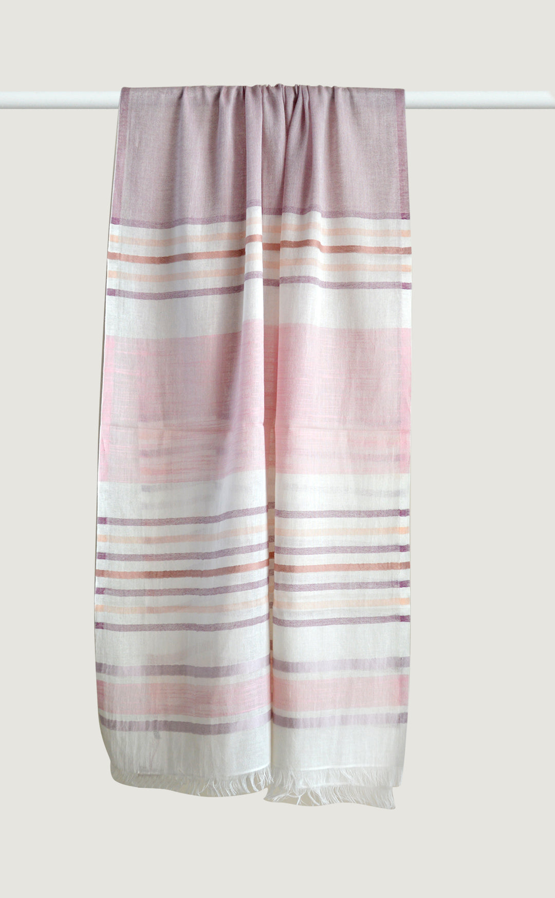 Mulberry Cotton Linen Stole