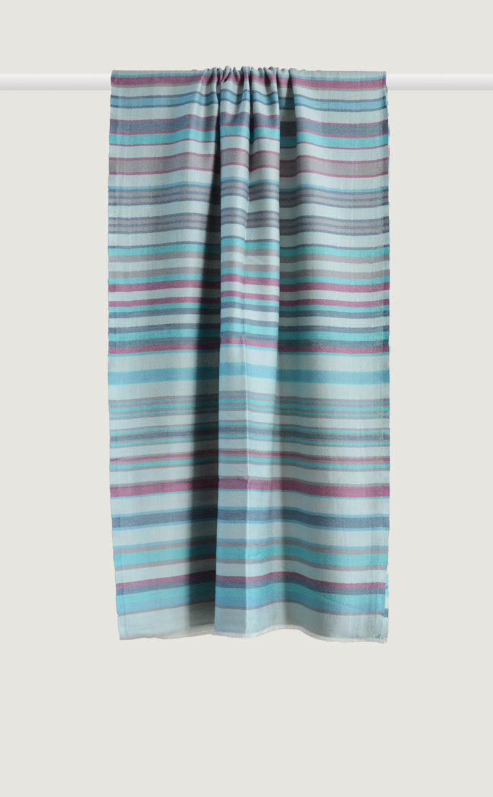 Dusty Blue Stripes