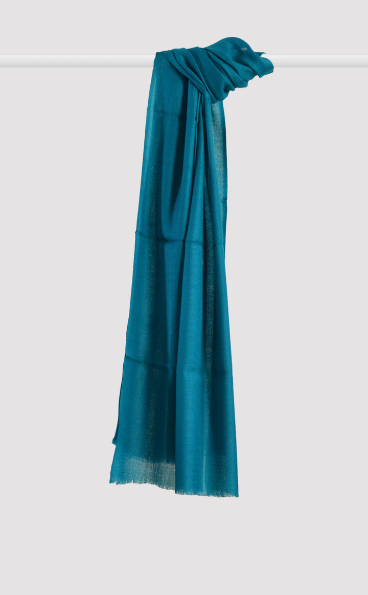 Teal Twill Muffler