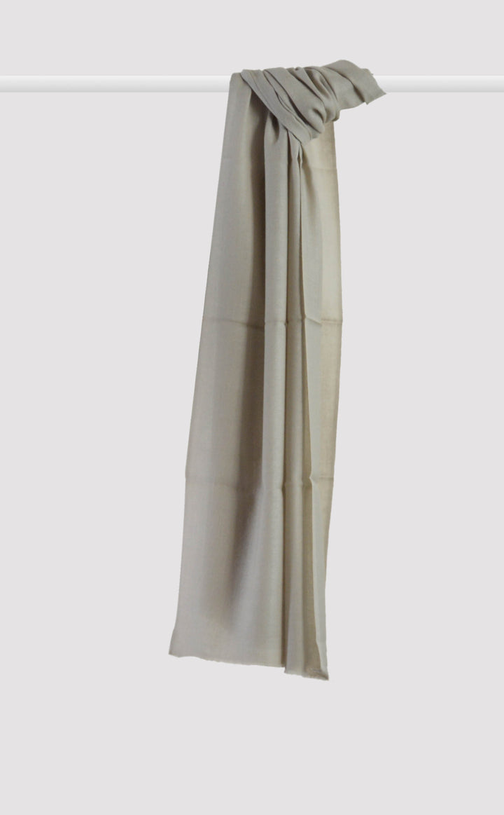 Beige Twill Muffler