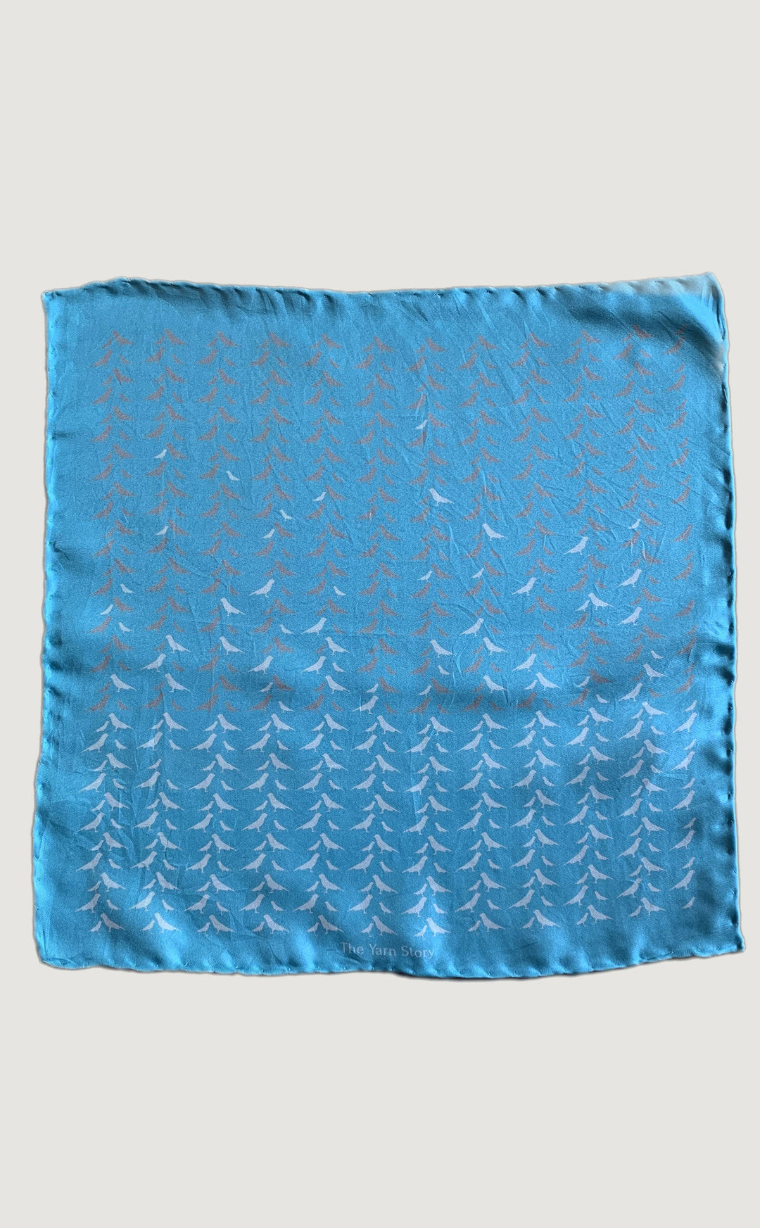 Sky Blue Dove Pocket Square
