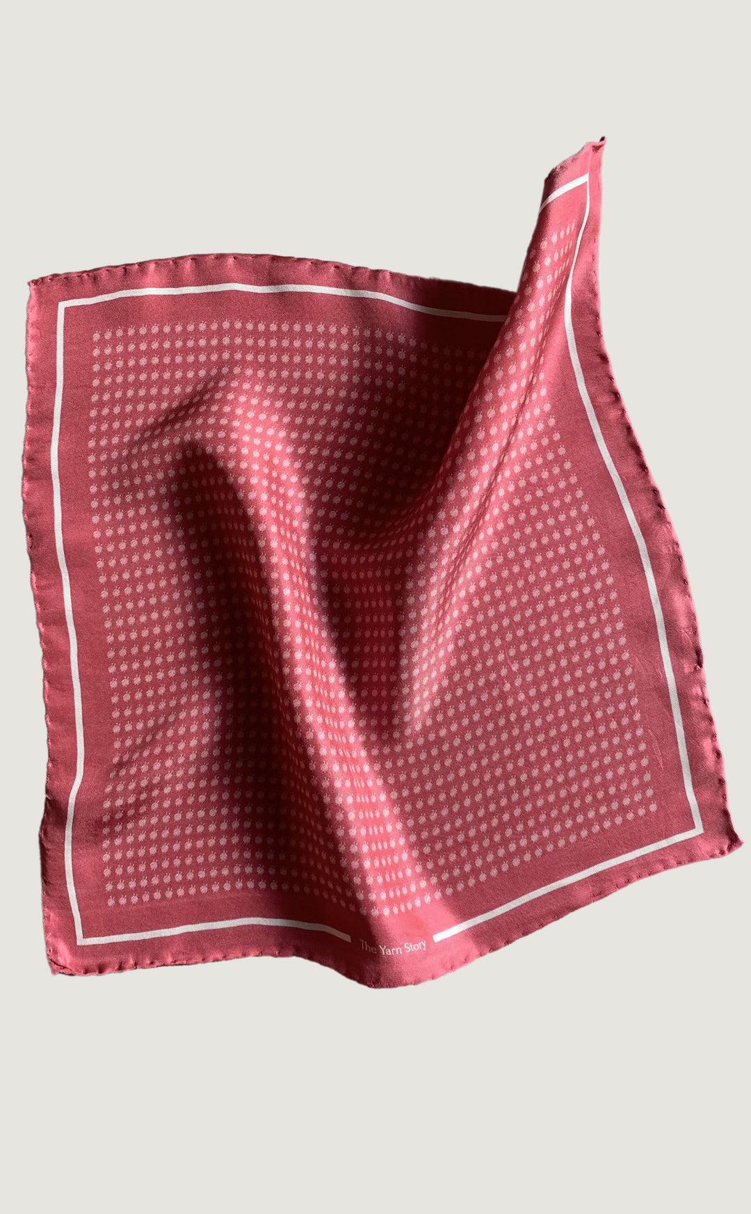 Pink Yarn Ball Pocket Square