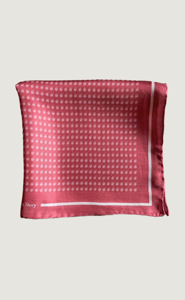 Pink Yarn Ball Pocket Square