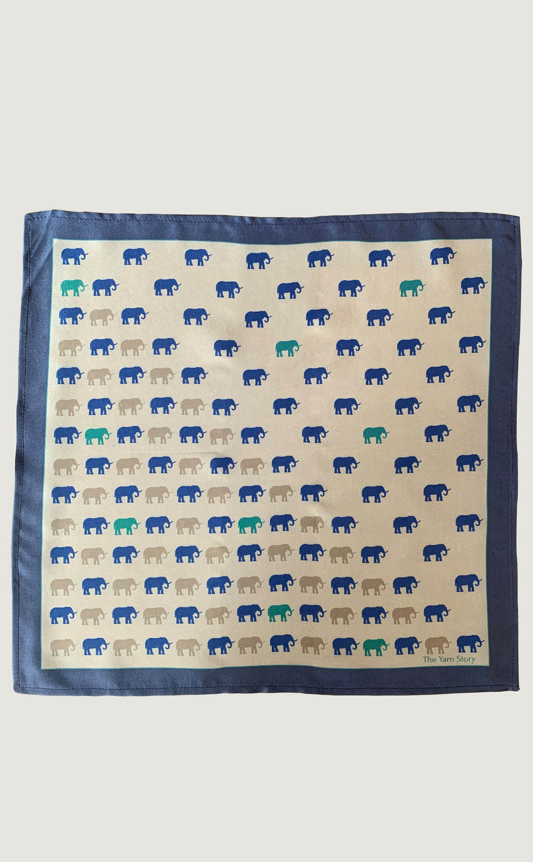 White Elephant Pocket Square