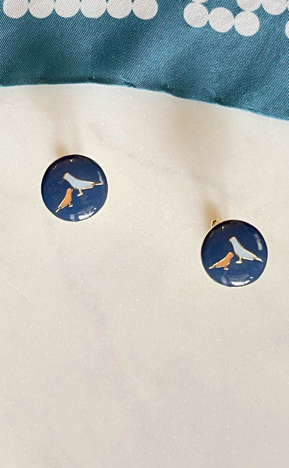 Blue Dove Cufflink