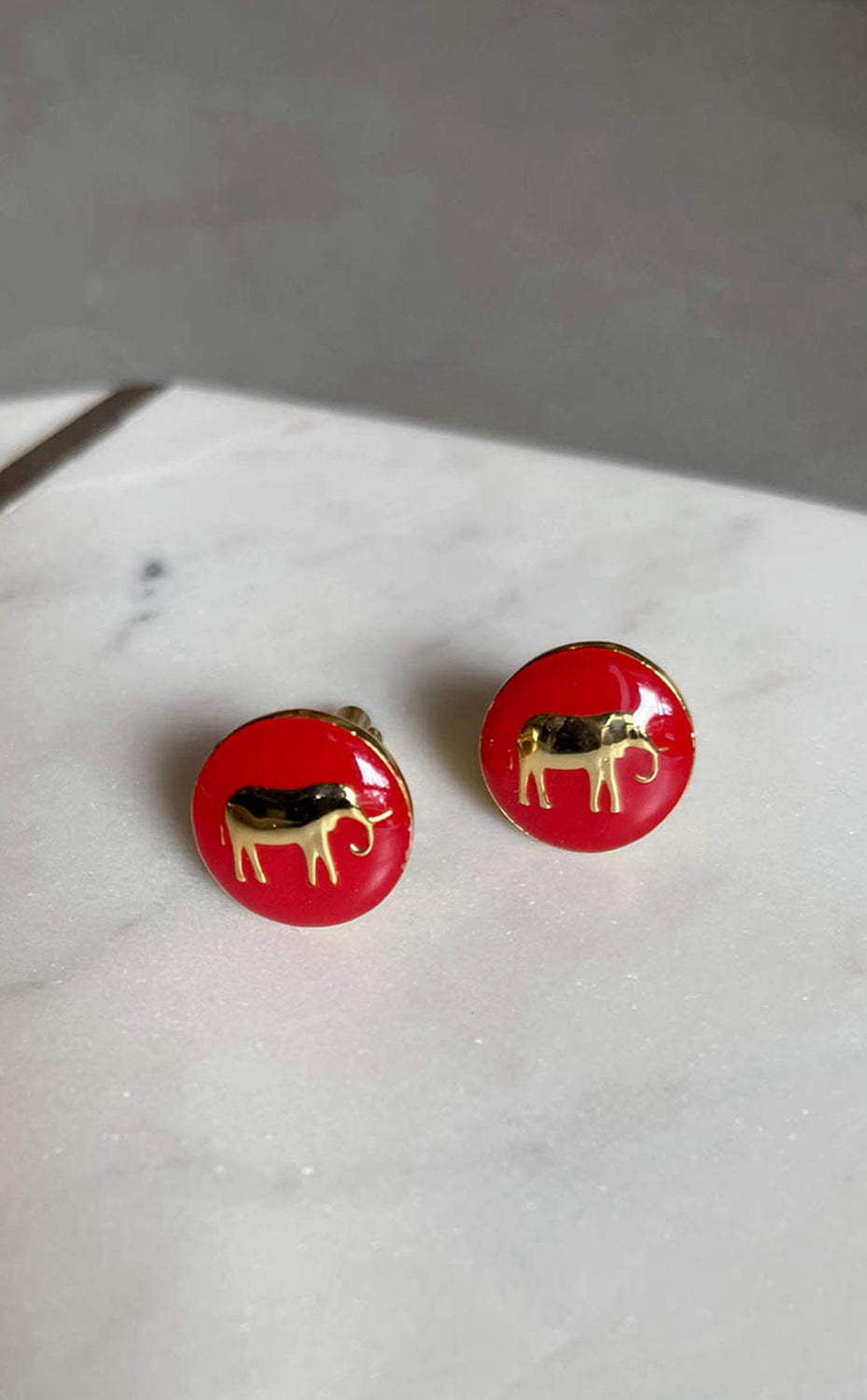 Red Elephant Cufflink