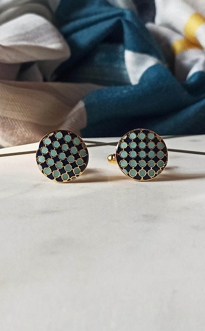 Moroccan Sea Cufflink