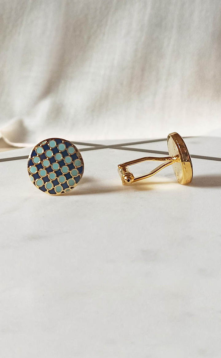 Moroccan Sea Cufflink