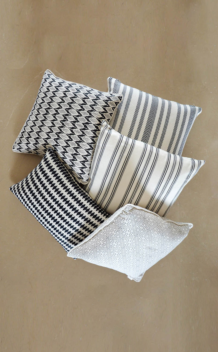 Black Nautical Cushion