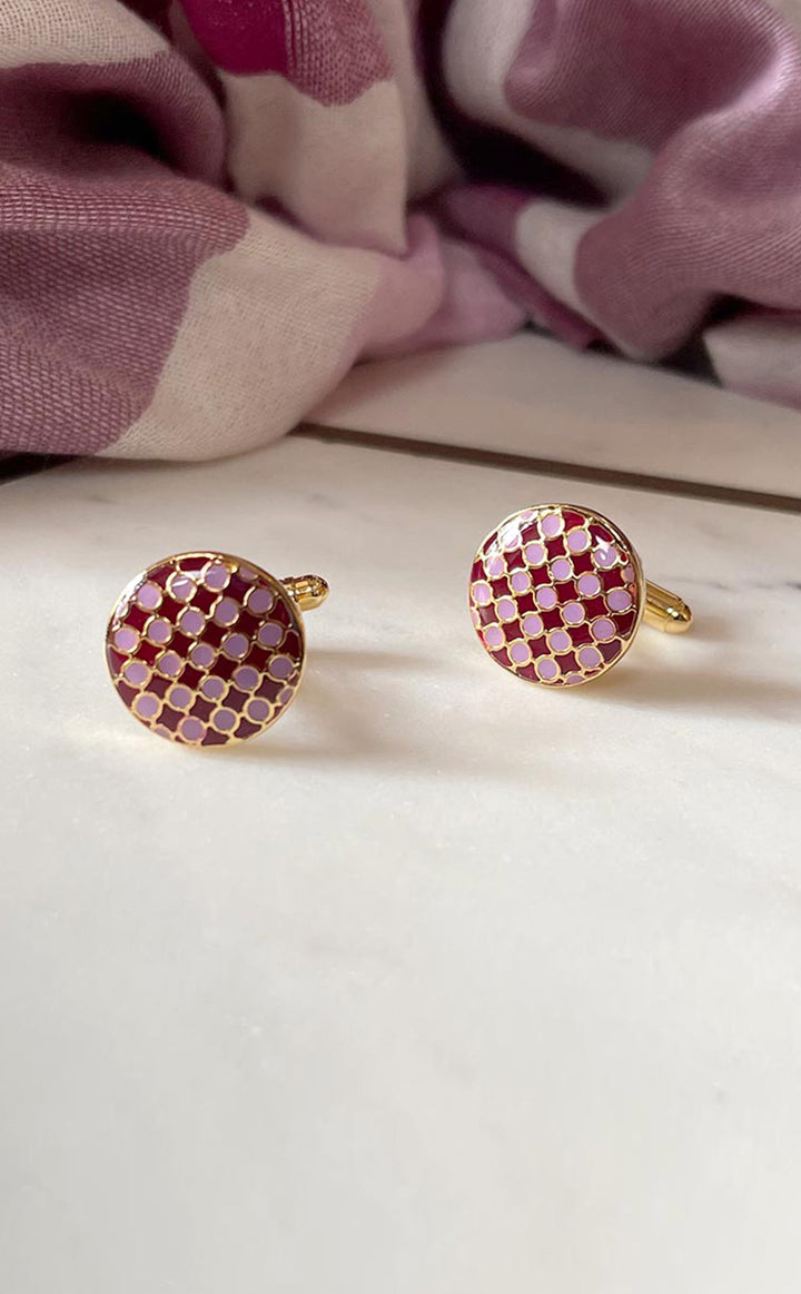 Moroccan Rose Cufflink