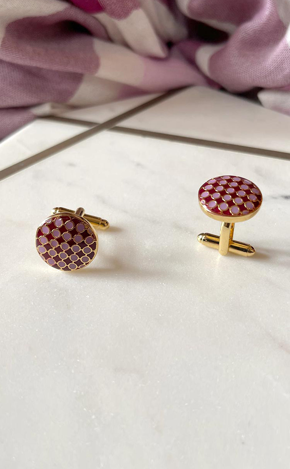 Moroccan Rose Cufflink