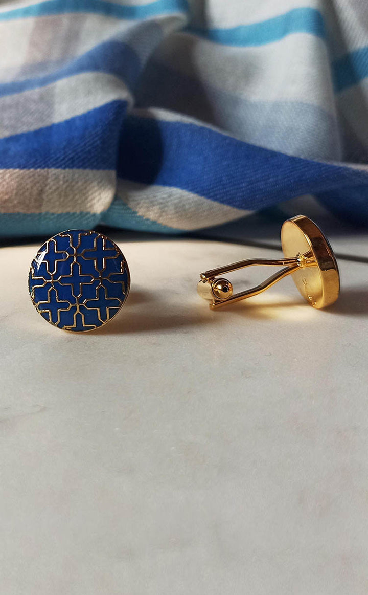 Cobalt Blue Cufflink