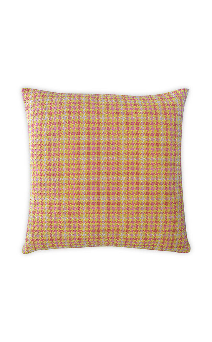 Orange Houndstooth Cushion