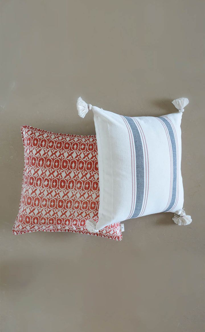 Red Printed Cushion