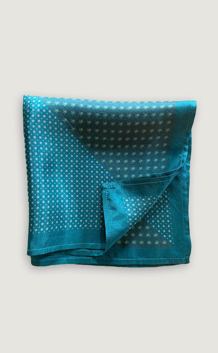 Micro Turtles Pocket Square