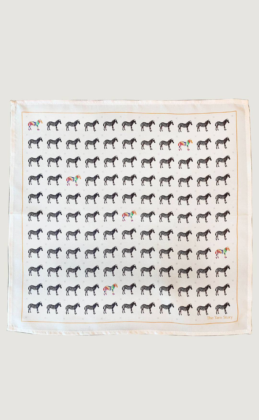 Zebra Pocket Square